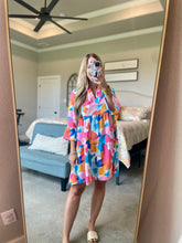 Load image into Gallery viewer, Bright Tiered Dress