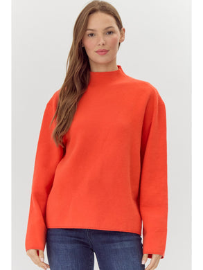 Red Orange Sweater