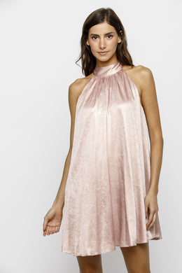 Metallic Mini Dress