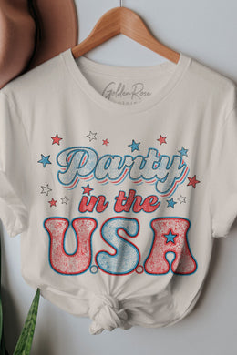Party in the USA Tee- oversized