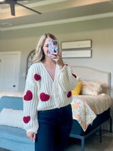 Load image into Gallery viewer, Hearts Cardigan