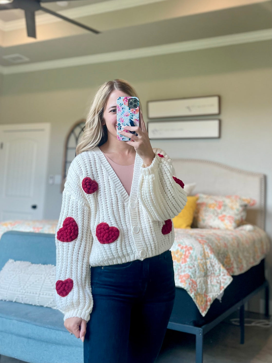 Hearts Cardigan