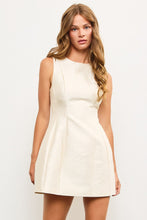 Load image into Gallery viewer, Ecru Structured Dress
