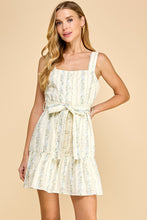 Load image into Gallery viewer, Blue Delicate Flower Dress