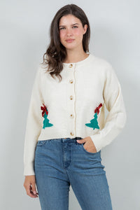 Festive Tree Cardigan