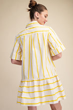 Load image into Gallery viewer, Yellow Striped Dress