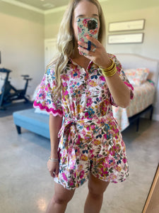 Floral Romper