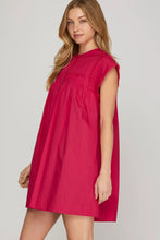 Load image into Gallery viewer, Shift Pintuck Detail Dress