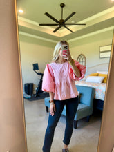 Load image into Gallery viewer, Blush Puff Sleeve Top