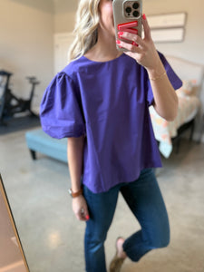 Purple Balloon Top