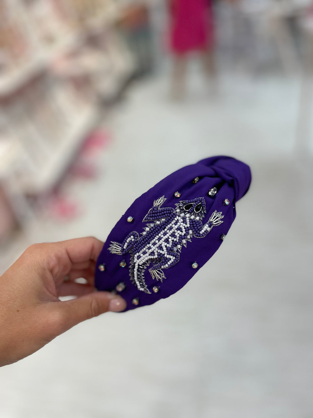 Horned Frog Headband