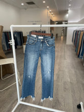 Load image into Gallery viewer, Mid Rise Distressed Ankle Jeans