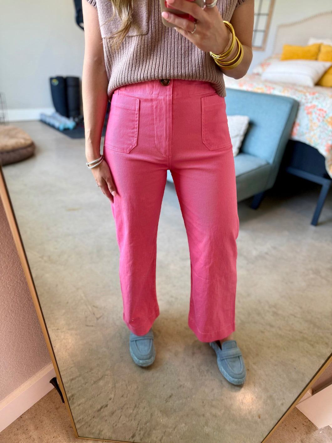 Berry Pink Pants