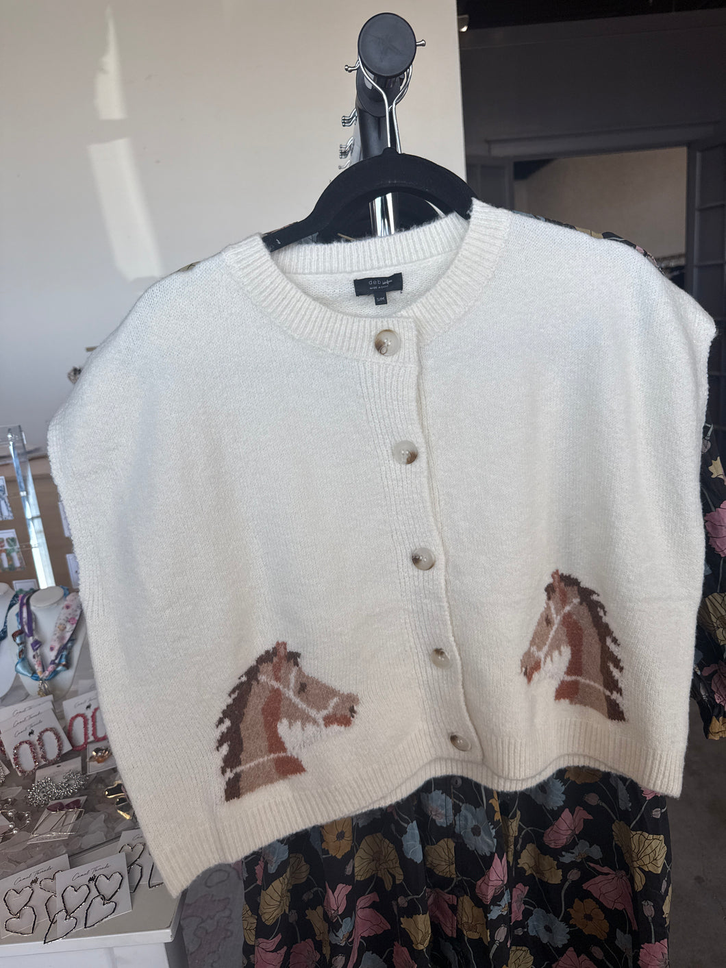 Horse Sweater Vest