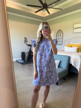 Load image into Gallery viewer, Blues Shift Dress