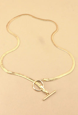 Clasp Gold Necklace