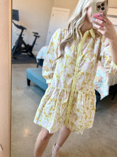 Load image into Gallery viewer, Yellows Delicate Floral Dress