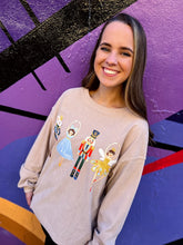 Load image into Gallery viewer, Nutcracker Ribbed Sweatshirt