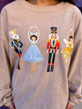 Load image into Gallery viewer, Nutcracker Ribbed Sweatshirt