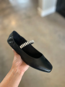 Black Ballet Flats