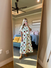 Load image into Gallery viewer, Cream Floral Midi Set