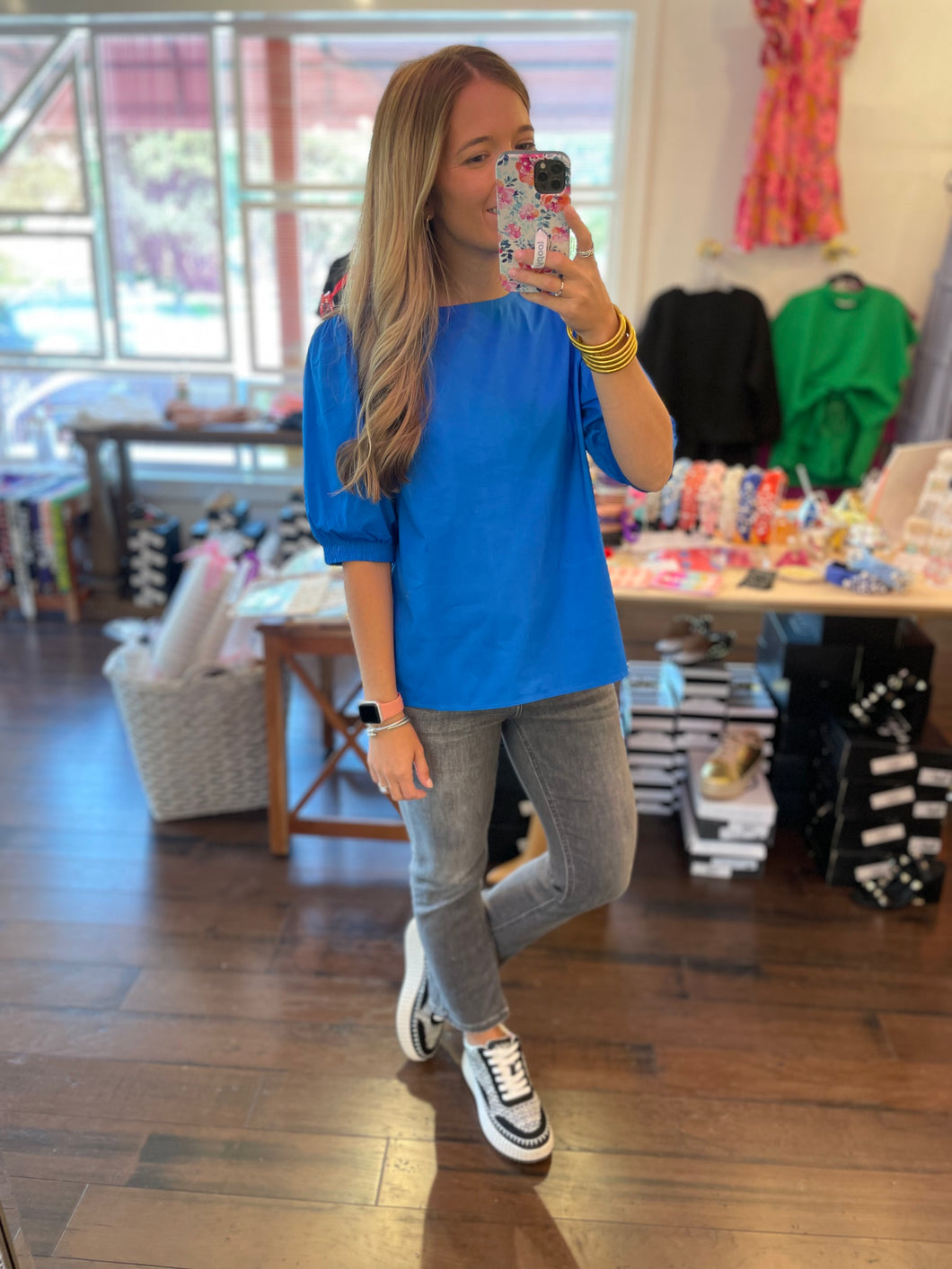 Royal Blue Top