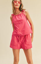 Load image into Gallery viewer, Pink Punch Linen Set