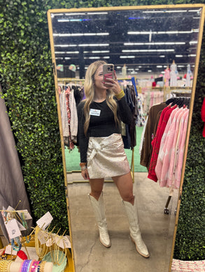 Gold Skort