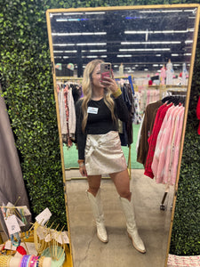 Gold Skort