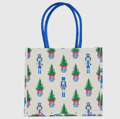 Blue Nutcracker Tote