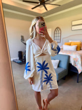 Load image into Gallery viewer, Palm Embroderied Dress