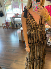 Load image into Gallery viewer, Black and Gold Maxi