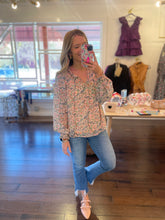 Load image into Gallery viewer, Dusty Pink Floral Top