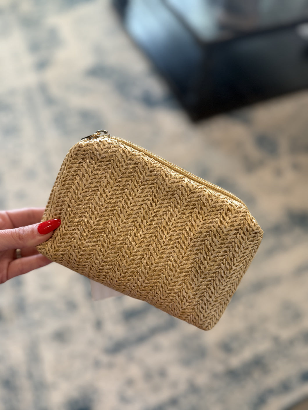 Raffia Pouch