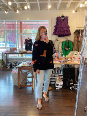 Black Boot Sweater