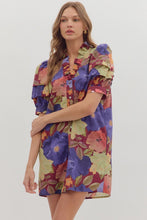 Load image into Gallery viewer, Burgundy Florals Dress
