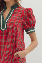 Load image into Gallery viewer, Christmas Plaid Dress