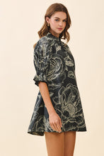 Load image into Gallery viewer, Floral Tie Back Dress