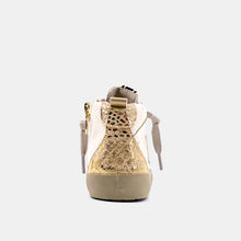 Load image into Gallery viewer, Toddler Blush Snakeskin  Sneakers