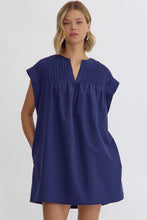 Load image into Gallery viewer, Navy Shift dress