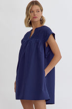 Load image into Gallery viewer, Navy Shift dress
