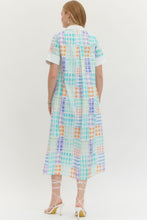 Load image into Gallery viewer, Bright Checkered Midi