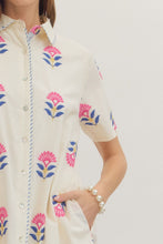 Load image into Gallery viewer, Ecru Embrodiery Dress