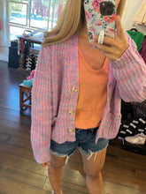 Load image into Gallery viewer, Lavender Multi Cardigan