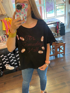 It's Gameday Y'all Football Tee
