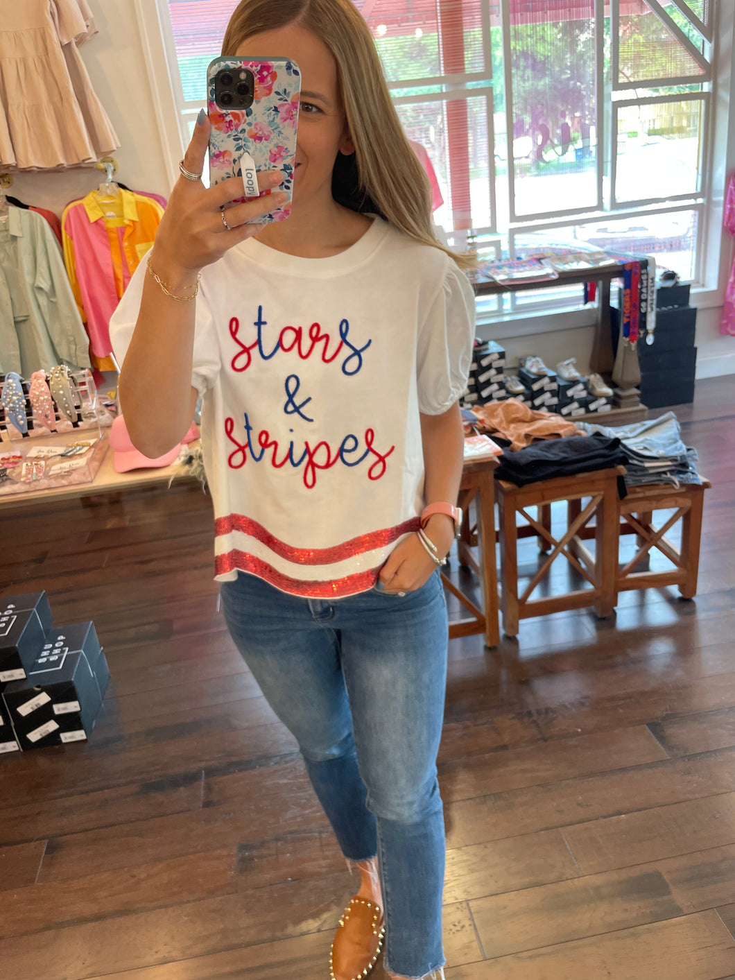 Stars and Stripes Top