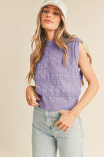 Load image into Gallery viewer, Purple Sweater Vest