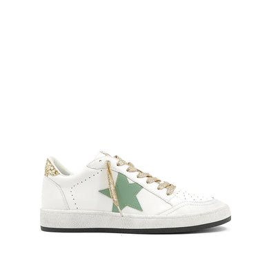 Green & Gold Ballstar Sneakers