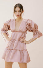 Load image into Gallery viewer, Metallic Rose Dress