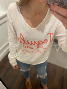 Tequila and Tacos Sweater